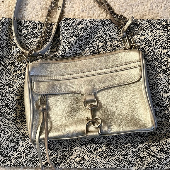 Rebecca Minkoff Crossbody Bag in silver - Picture 1 of 5